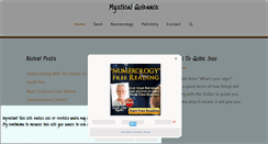 Desktop Screenshot of mysticalguidance.com